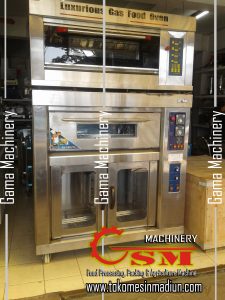 combi deck oven and proofer bakery