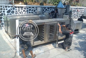 mesin oven pengering 21 rak stainless steel