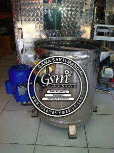 mesin peniris minyak stainless steel kapasitas 5 kg