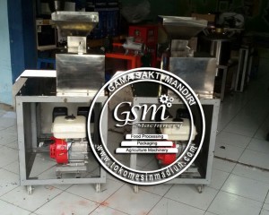 mesin peras santan sistem screw full stainless steel termurah